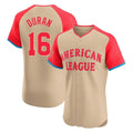 Lashops B.Red Sox #16 Jarren Duran Player Cream All-Star Short-Sleeved Limited Elite Home Game Stitched Jerseys