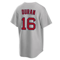Lashops B.Red Sox #16 Jarren Duran Player Gray Road Home Game Stitched Jerseys