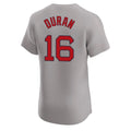 Lashops B.Red Sox #16 Jarren Duran Player Gray Road Limited Elite Home Game Stitched Jerseys