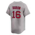 Lashops B.Red Sox #16 Jarren Duran Player Gray Road Limited Home Game Stitched Jerseys