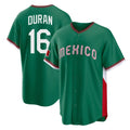 Lashops B.Red Sox #16 Jarren Duran Player Green Mexico 2026 World Classic Home Game Stitched Jerseys