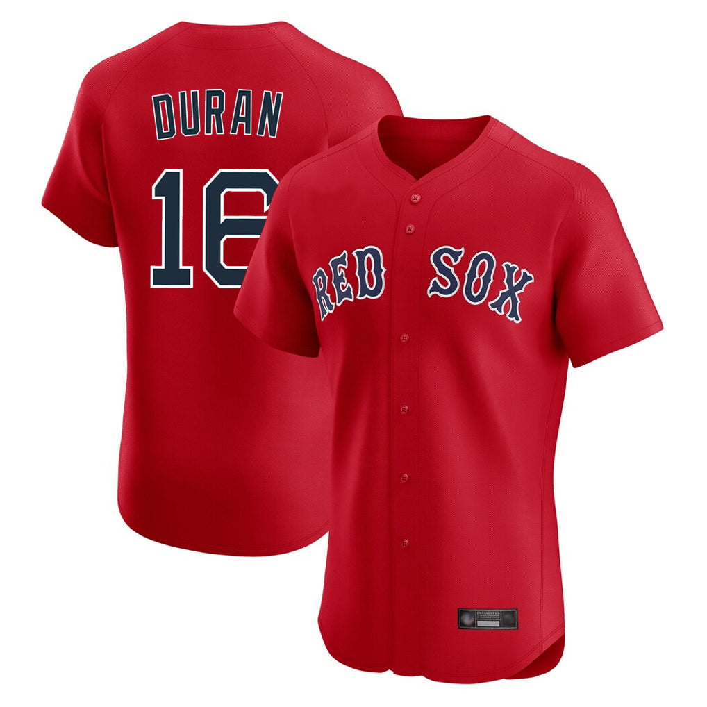 Lashops B.Red Sox #16 Jarren Duran Player Red Limited Elite Home Game Stitched Jersey