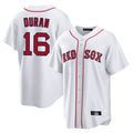 Lashops B.Red Sox #16 Jarren Duran Player White Home Game Stitched Jersey
