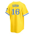 Lashops B.Red Sox #16 Jarren Duran Player Yellow Home Game Stitched Jerseys