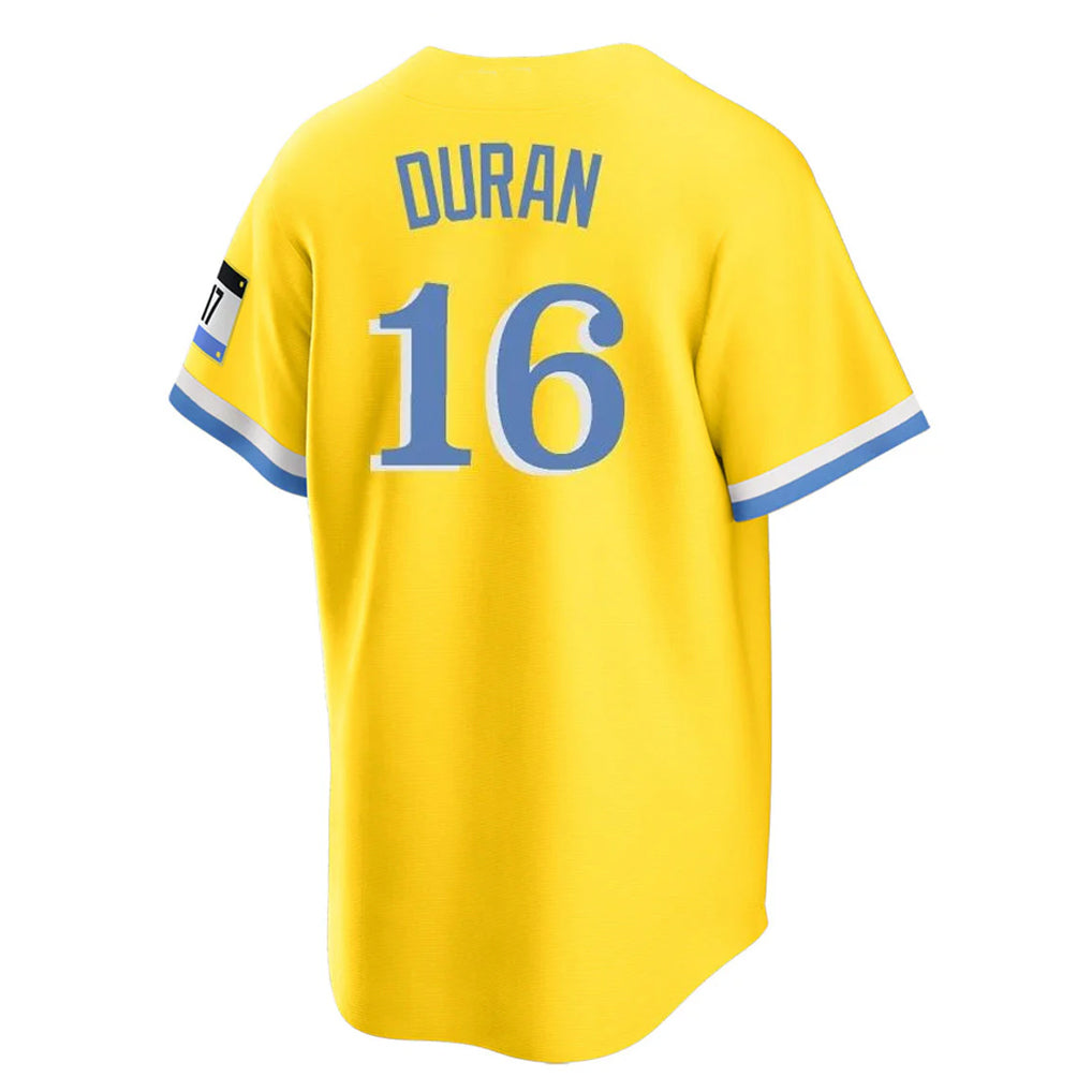Lashops B.Red Sox #16 Jarren Duran Player Yellow Home Game Stitched Jerseys