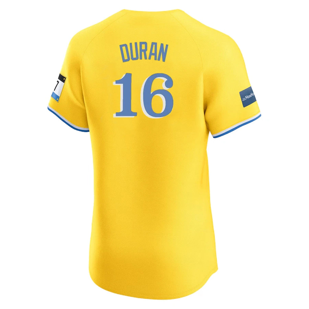 Lashops B.Red Sox #16 Jarren Duran Player Yellow Limited Elite Home Game Stitched Jerseys
