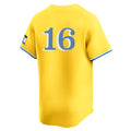 Lashops B.Red Sox #16 Jarren Duran Player Yellow Limited Home Game Stitched Jerseys