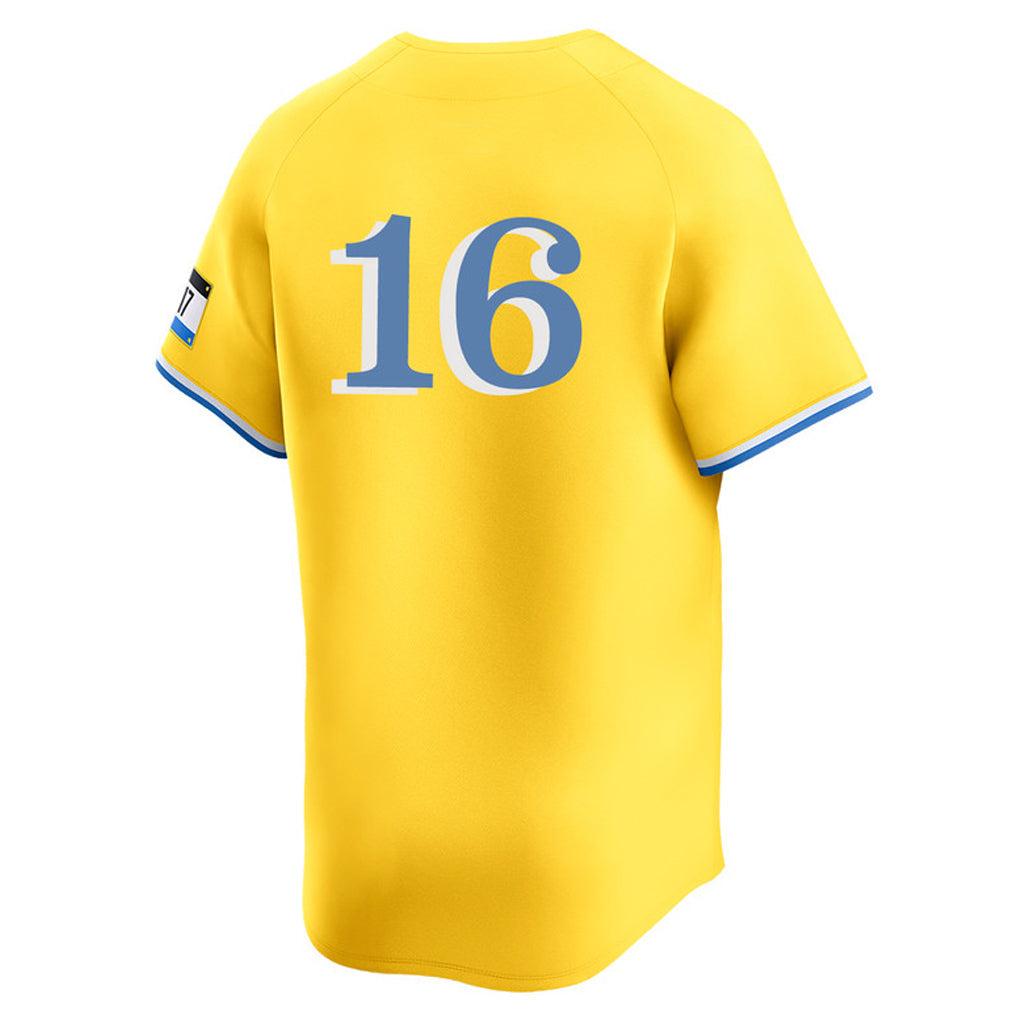 Lashops B.Red Sox #16 Jarren Duran Player Yellow Limited Home Game Stitched Jerseys