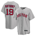 Lashops B.Red Sox #19 Roman Anthony Player Gray Road Home Game Stitched Jerseys