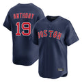Lashops B.Red Sox #19 Roman Anthony Player Navy Limited Home Game Stitched Jerseys