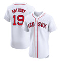 Lashops B.Red Sox #19 Roman Anthony Player White Limited Elite Home Game Stitched Jerseys
