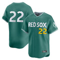 Lashops B.Red Sox #22 Garrett Whitlock Player Green City Connect Limited Home Game Stitched Jerseys