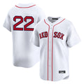 Lashops B.Red Sox #22 Garrett Whitlock Player White Limited Home Game Stitched Jerseys