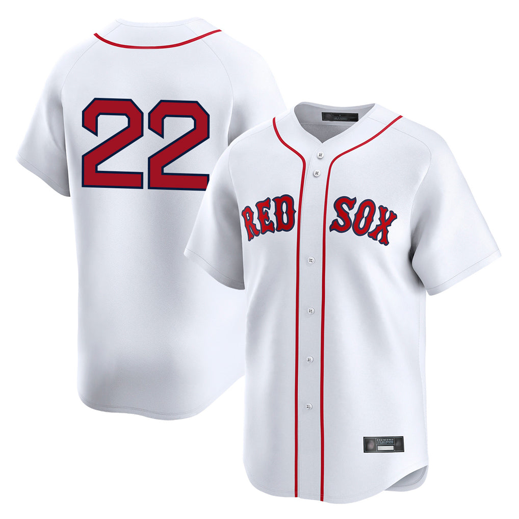 Lashops B.Red Sox #22 Garrett Whitlock Player White USA World Classic Home Game Stitched Jerseys