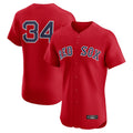 Lashops B.Red Sox #34 David Ortiz Player Red Limited Elite Home Game Stitched Jerseys
