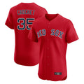 Lashops B.Red Sox #35 Garrett Crochet Player Red Limited Elite Home Game Stitched Jerseys