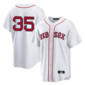 Lashops B.Red Sox #35 Garrett Crochet Player White Home Game Stitched Jerseys