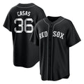 Lashops B.Red Sox #36 Triston Casas Player Black Home Game Stitched Jerseys