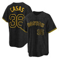 Lashops B.Red Sox #36 Triston Casas Player Black Snake Skin City Home Game Stitched Jerseys