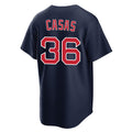 Lashops B.Red Sox #36 Triston Casas Player Navy Home Game Stitched Jerseys