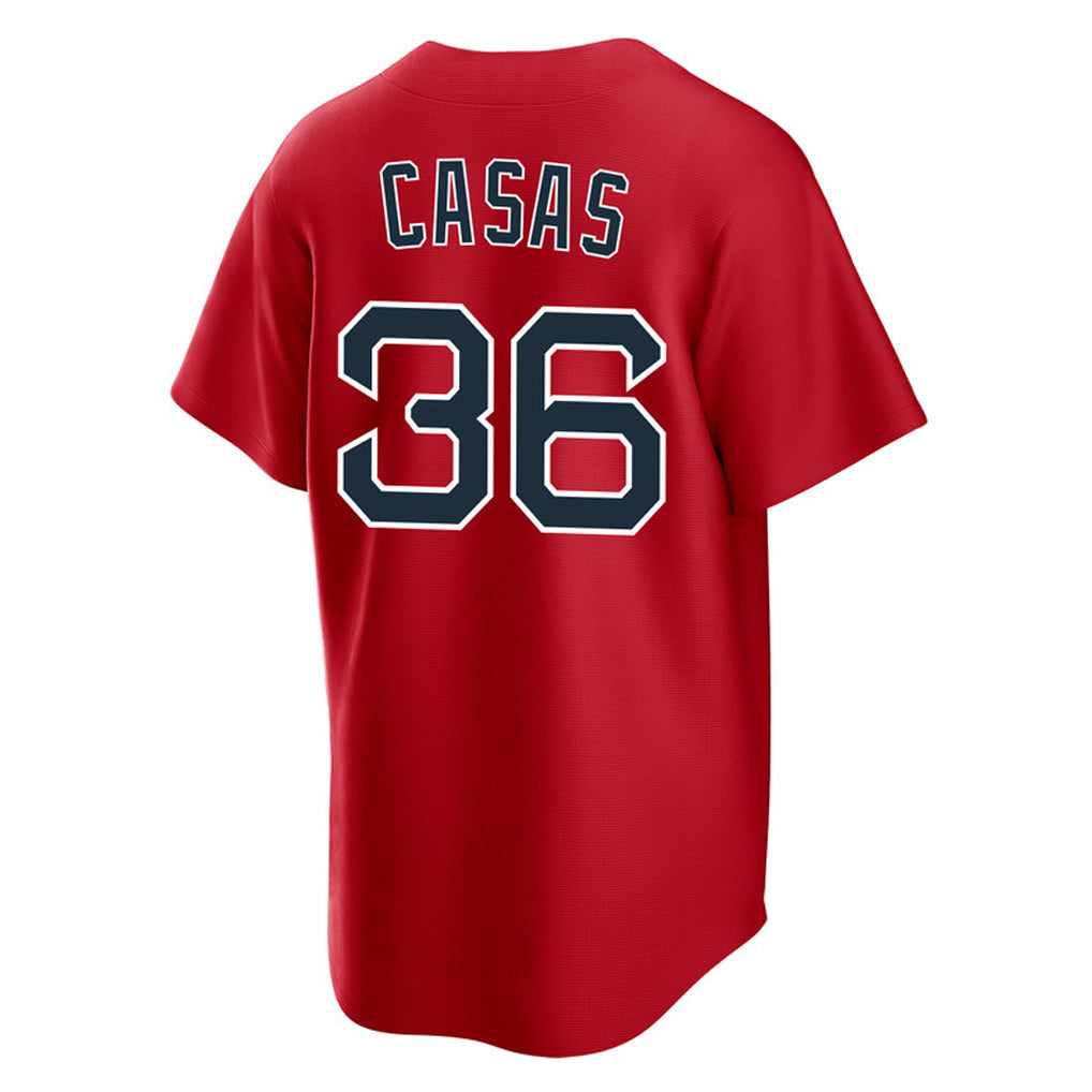 Lashops B.Red Sox #36 Triston Casas Player Red Home Game Stitched Jerseys