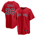 Lashops B.Red Sox #36 Triston Casas Player Red Home Game Stitched Jersey