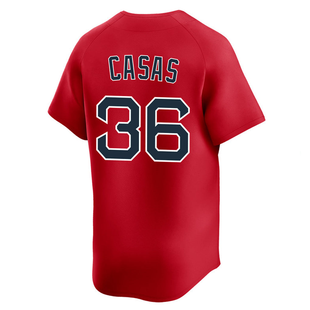 Lashops B.Red Sox #36 Triston Casas Player Red Limited Home Game Stitched Jerseys