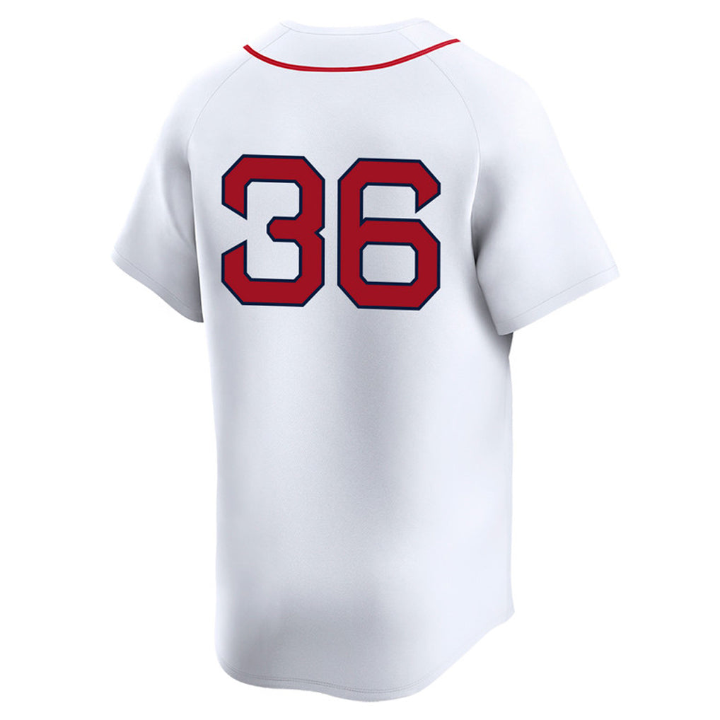 Lashops B.Red Sox #36 Triston Casas Player White Limited Home Game Stitched Jerseys