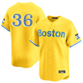 Lashops B.Red Sox #36 Triston Casas Player Yellow Limited Home Game Stitched Jersey
