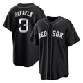Lashops B.Red Sox #3 Ceddanne Rafaela Player Black Home Game Stitched Jerseys