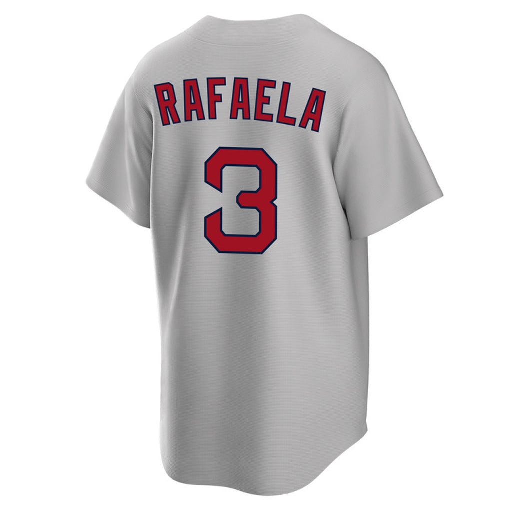 Lashops B.Red Sox #3 Ceddanne Rafaela Player Gray Road Home Game Stitched Jerseys