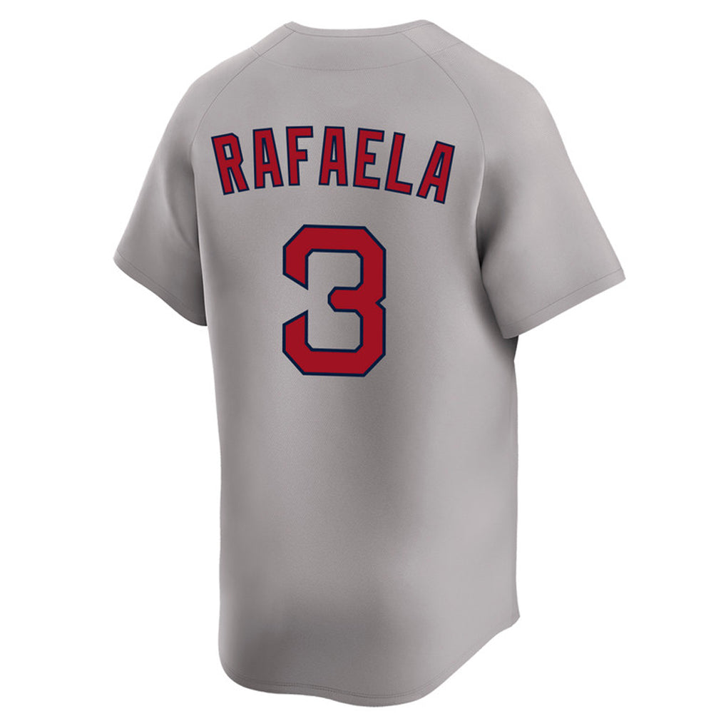 Lashops B.Red Sox #3 Ceddanne Rafaela Player Gray Road Limited Home Game Stitched Jerseys