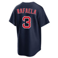 Lashops B.Red Sox #3 Ceddanne Rafaela Player Navy Home Game Stitched Jerseys