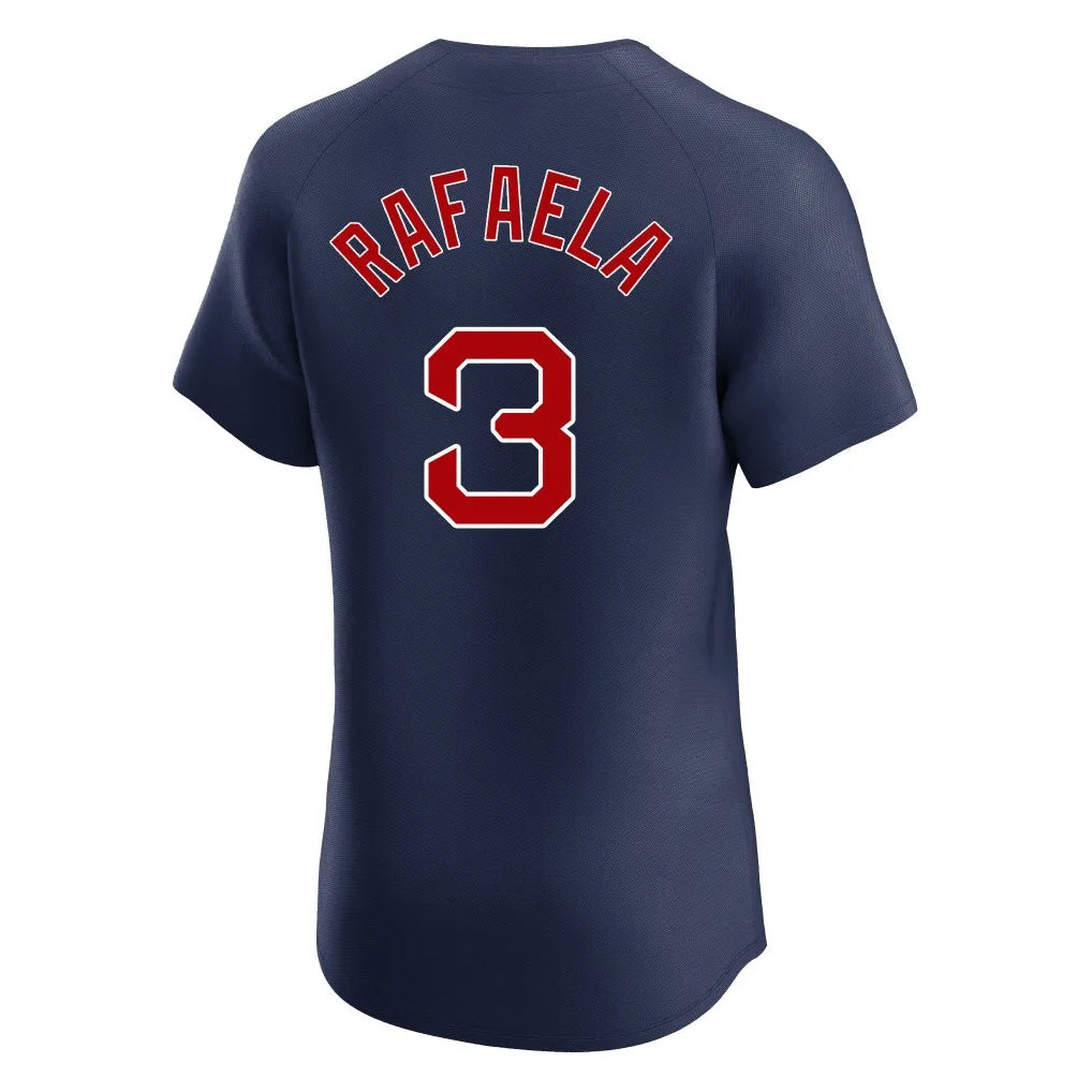 Lashops B.Red Sox #3 Ceddanne Rafaela Player Navy Limited Elite Home Game Stitched Jerseys