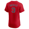 Lashops B.Red Sox #3 Ceddanne Rafaela Player Red Limited Elite Home Game Stitched Jerseys