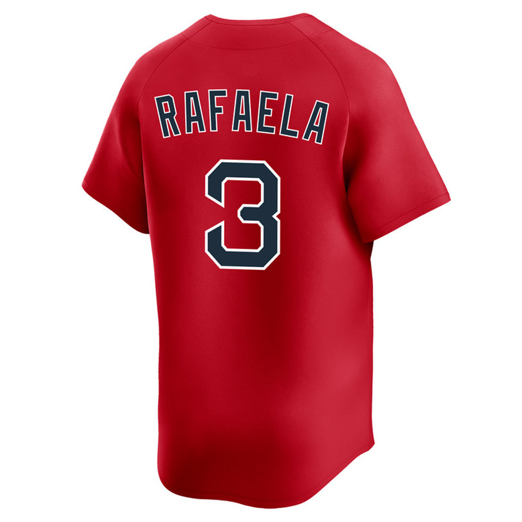 Lashops B.Red Sox #3 Ceddanne Rafaela Player Red Limited Home Game Stitched Jerseys