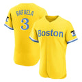 Lashops B.Red Sox #3 Ceddanne Rafaela Player Yellow Limited Elite Home Game Stitched Jersey