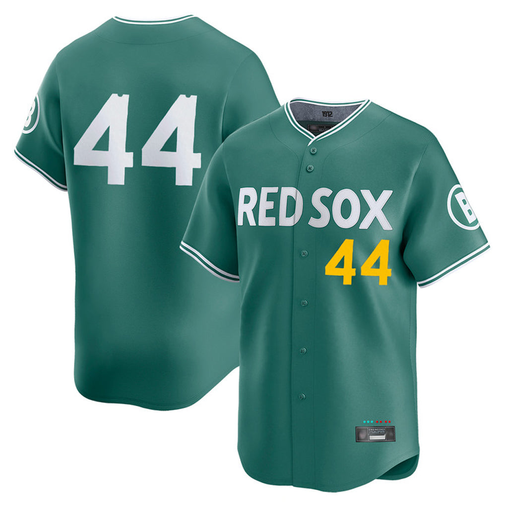 Lashops B.Red Sox #44 Aroldis Chapman Player Green City Connect Limited Home Game Stitched Jerseys