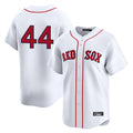 Lashops B.Red Sox #44 Aroldis Chapman Player White Limited Home Game Stitched Jerseys