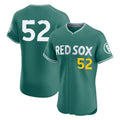 Lashops B.Red Sox #52 Wilyer Abreu Player Green City Connect Limited Elite Home Game Stitched Jerseys