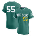 Lashops B.Red Sox #55 Ranger Su¨¢rez Player Green City Connect Limited Elite Home Game Stitched Jerseys