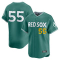 Lashops B.Red Sox #55 Ranger Su¨¢rez Player Green City Connect Limited Home Game Stitched Jerseys