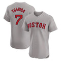 Lashops B.Red Sox #7 Masataka Yoshida Player Gray Road Limited Elite Home Game Stitched Jersey