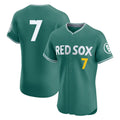 Lashops B.Red Sox #7 Masataka Yoshida Player Green City Connect Limited Elite Home Game Stitched Jersey