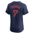 Lashops B.Red Sox #7 Masataka Yoshida Player Navy Limited Elite Home Game Stitched Jerseys