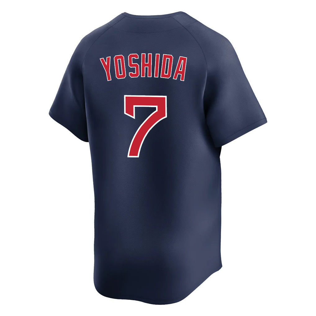 Lashops B.Red Sox #7 Masataka Yoshida Player Navy Limited Home Game Stitched Jerseys
