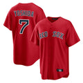 Lashops B.Red Sox #7 Masataka Yoshida Player Red Home Game Stitched Jersey