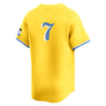 Lashops B.Red Sox #7 Masataka Yoshida Player Yellow Limited Home Game Stitched Jerseys