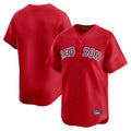 Lashops B.Red Sox Blank Player Red Limited Home Game Stitched Jerseys