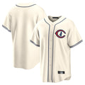 Lashops C.Cubs Cream Field of Dreams Home Game Blank Player Stitched Jerseys